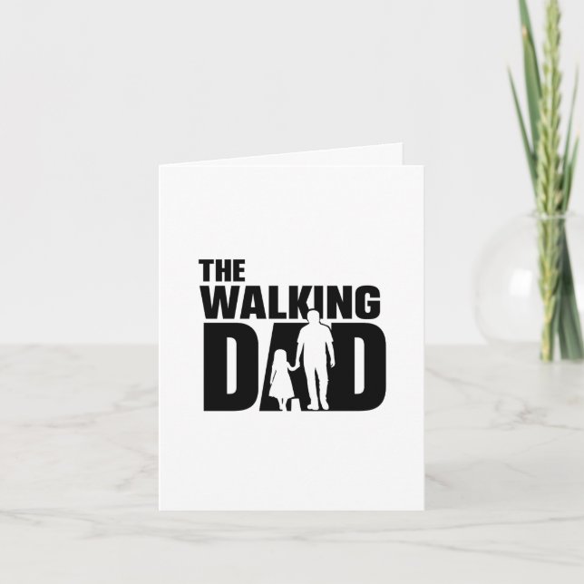 The Walking Dad Fader-Dotter-Kort Kort (Framsida)