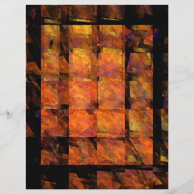 The Wall Abstrakt Konst Flyer (Framsidan)