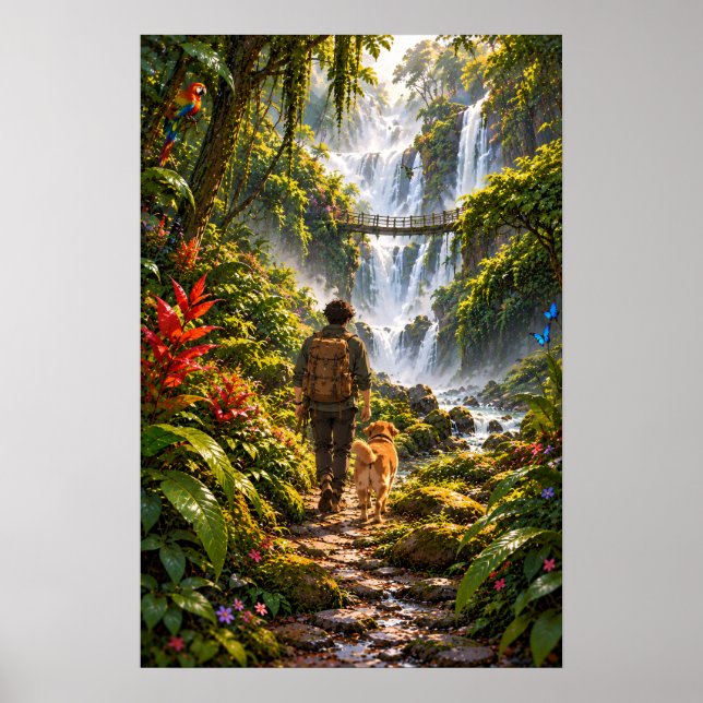 The Wanderer regnskog Poster (Framsidan)