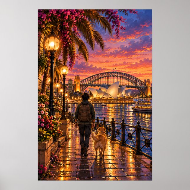 The Wanderer Sydney Poster (Framsidan)