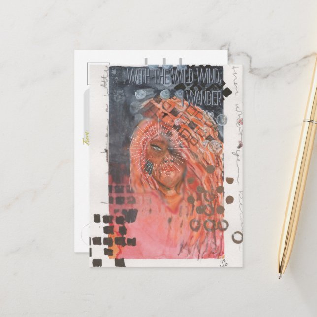 The Wandress Mixed-Media Affisch Vykort (Fram/Back In Situ)