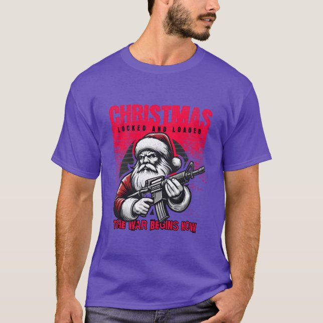 The War on Christmas family T Shirt (Framsida)