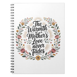The Warmth Of A Mother's Love Never Fades Anteckningsbok