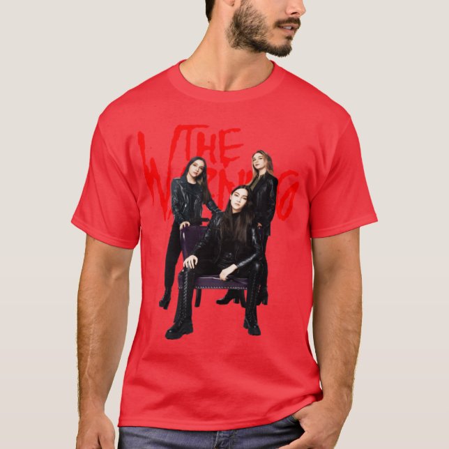 The Warning är ett rockband Mest Populär vän T Shirt (Framsida)