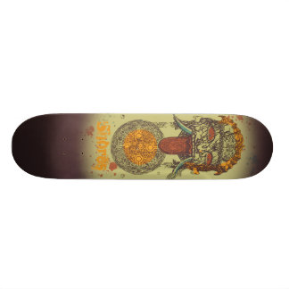 The Watcher #1 - Grön Mini Skateboard Bräda 18,5 Cm