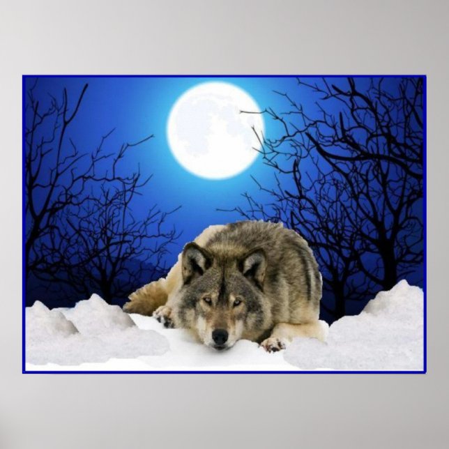 The Watcher Wolf Poster (Framsidan)