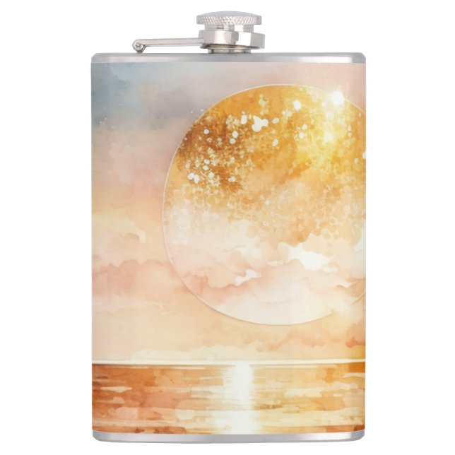 The Watercolor Beach Series Design 1 Fickplunta (Framsidan)