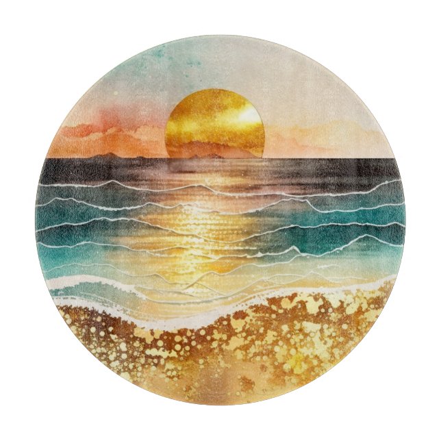 The Watercolor Beach Series Design 3 (Framsidan)