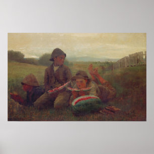 The Watermelon Boys, 1876 Poster