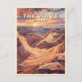 The Wave Arizona Vintage Vykort