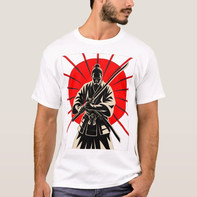 The Way Of The Warrior - Design 1 T Shirt (Framsida)