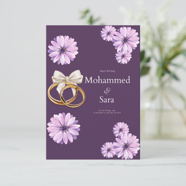 The Wedding Invitation  (Stående Fram)