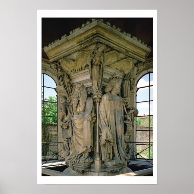 The well of Moses, David and Moses, 1395-1404 (sto Poster (Framsidan)