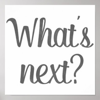 The West Wing Whats Next Poster