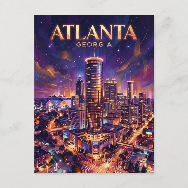 The Westin Peachtree Plaza USA Vykort (Framsida)