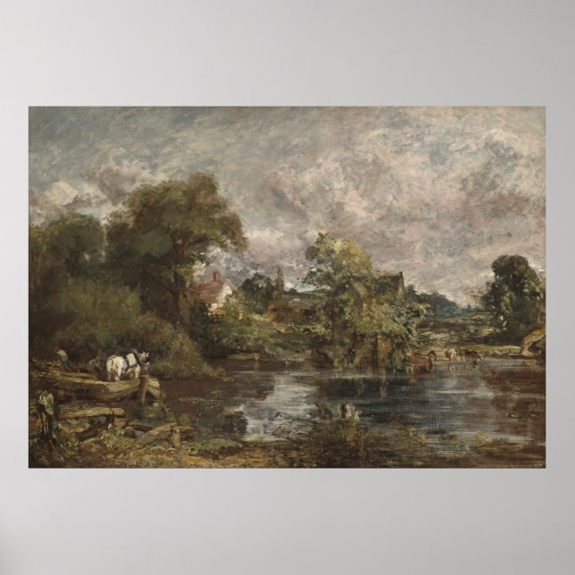 The White Horse - John Constable (1819) Poster (Framsidan)