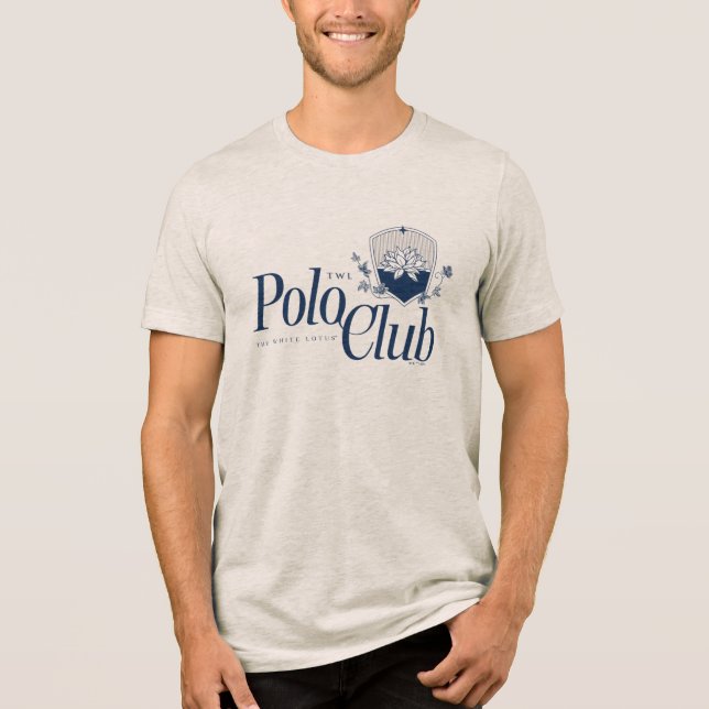 The White Lotus Polo Club T Shirt (Framsida)