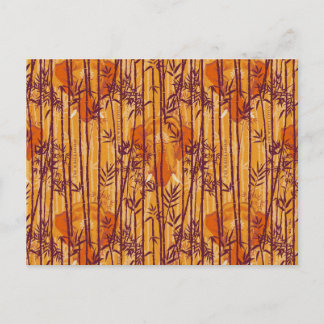 The White Lotus Sunset Safari Mönster Vykort