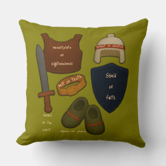 The Whole Armor Yarn Look Pillow Kudde