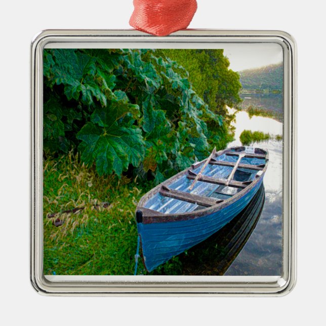 The Wild Atlantic Way-Irland Julgransprydnad Metall (Framsidan)