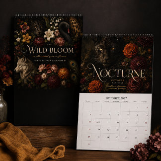 The Wild Bloom Födelseblomma Konstkalender Kalender