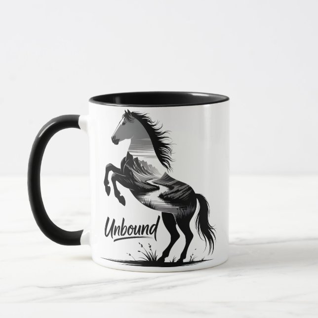 The Wild Horse  Mugg (Vänster)