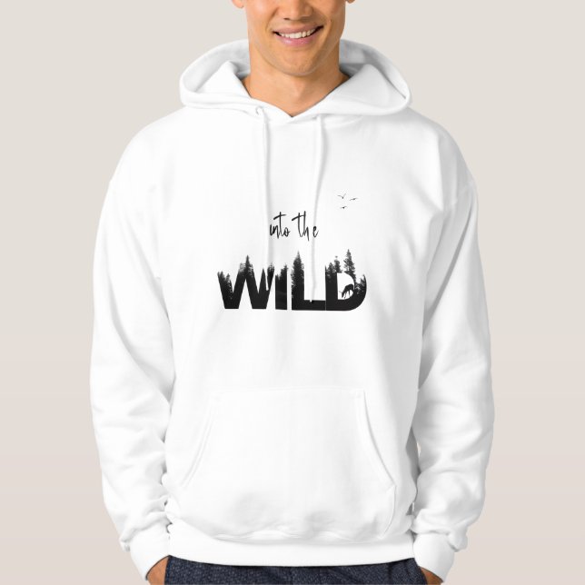 The Wild Nature Hoodie (Framsida)