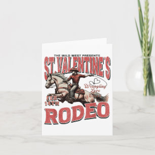 The Wild West presenterar St. Valentines Rodeo  Kort