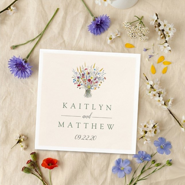 The Wildflower Meadow Wedding Suite - Pappersservett (Skapare uppladdad)