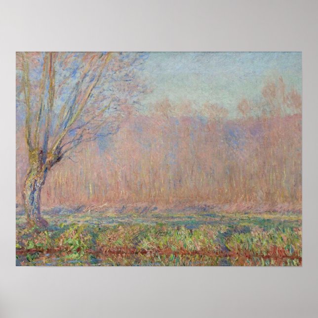 The Willows - Claude Monet Poster (Framsidan)