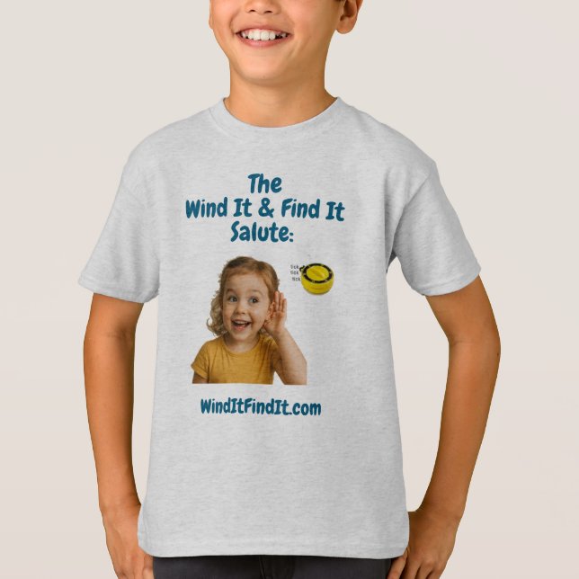 The Wind It & Find It Hälsning T Shirt (Framsida)