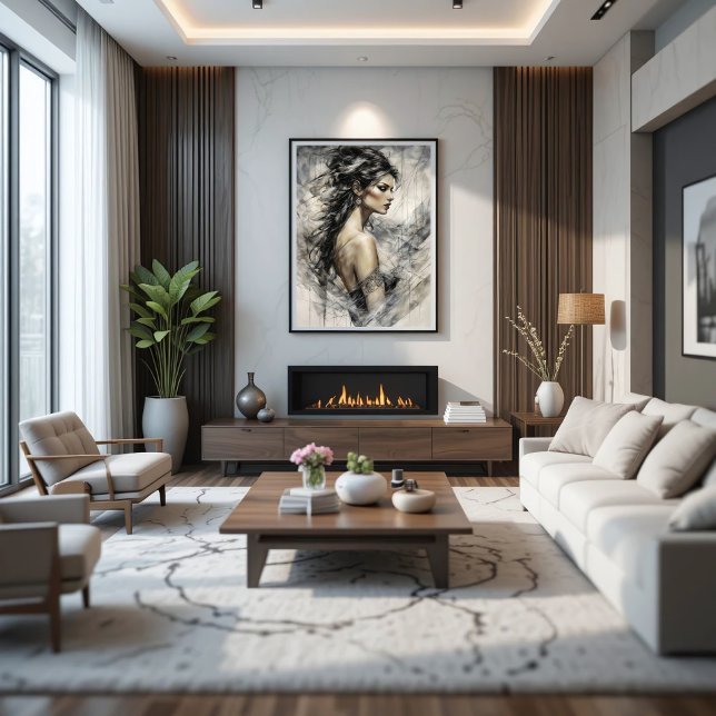 The Wind Muse Canvastryck (Skapare uppladdad)