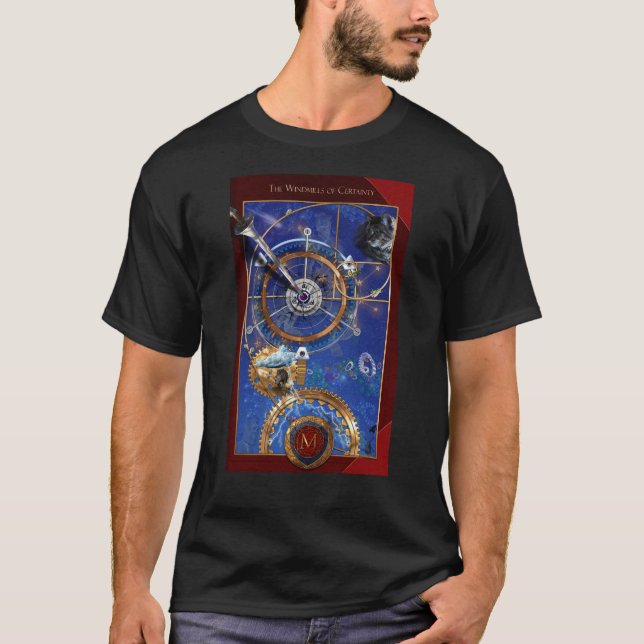 The Windmills of Certainty T Shirt (Framsida)