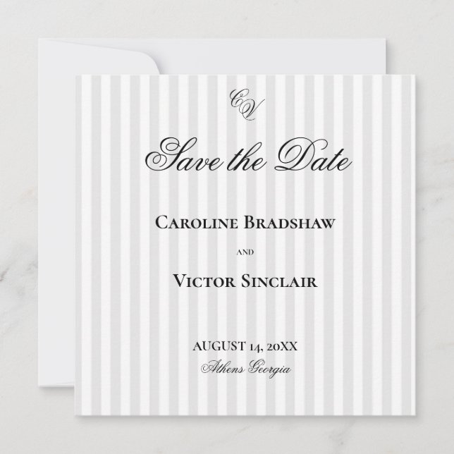 The Windsor Wedding Save the Date  Spara Datumet (Framsida)