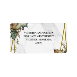 The Winery Address Adressetikett