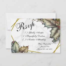 The Winery RSVP Card OSA Kort