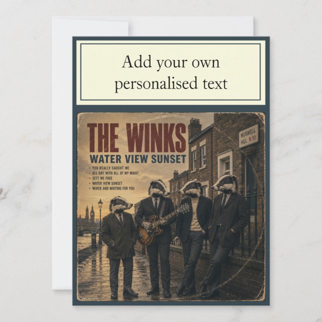 The Winks Album: en parodi (Framsida)