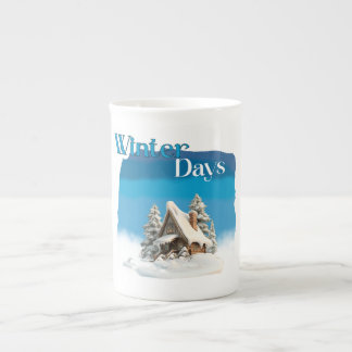 The Winter Days December Christmas Benporslin Mugg