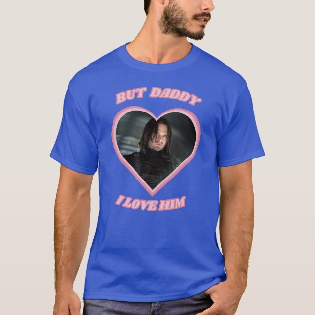 The Winter Soldier Bucky Barnes T Shirt (Framsida)