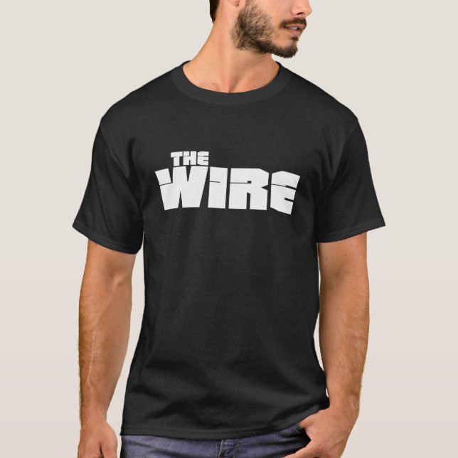 The Wire funny T Shirt (Framsida)