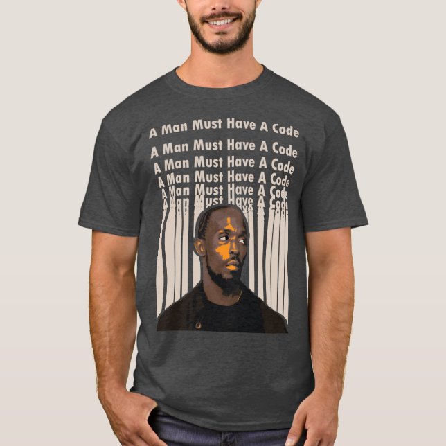 The Wire Omar Little T Shirt (Framsida)