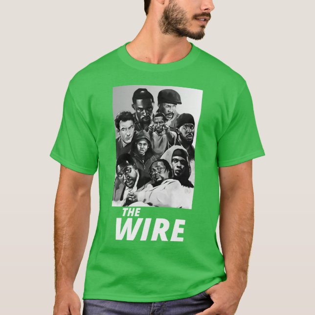 The Wire T Shirt (Framsida)