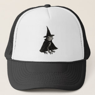 The Witch Frog – Ink Brush Halloween Design på Keps