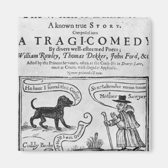 "The Witch of Edmonton Magnet (Framsidan)