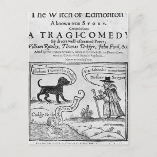 "The Witch of Edmonton Vykort