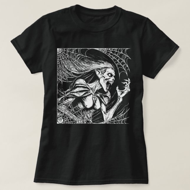 The Witch T Shirt (Design framsida)