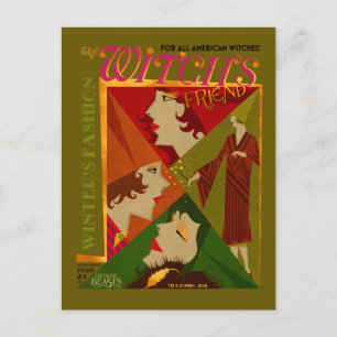 The Witch's Friend November Magazine Vykort