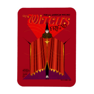 The Witch's Friend oktober Magazine Magnet