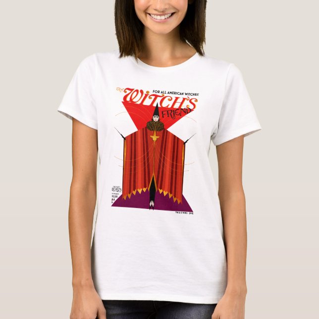 The Witch's Friend oktober Magazine T-shirt (Framsida)