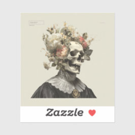 The Withering Courtier – Gothic Fine Art Klistermärken